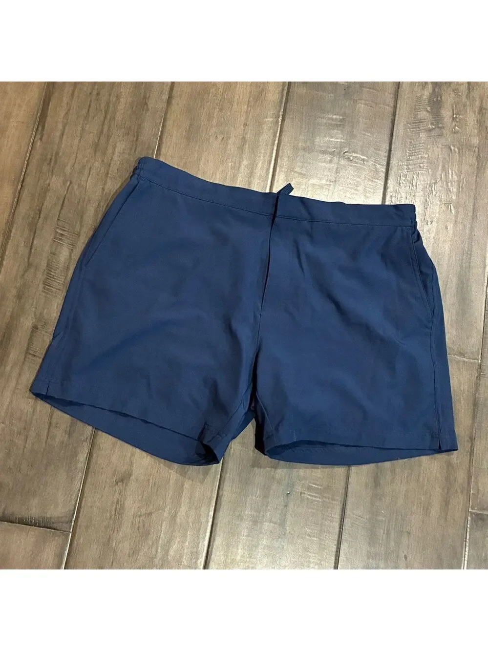 Somewhere Sunny Navy Blue Swim Shorts - Size 36